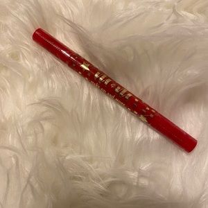 Star shape jet black waterproof eyeliner